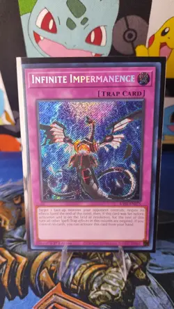 YuGiOh! - Infinite Impermanence RA01-EN075 Secret Rare 1st Edition Near Mint - Image 3