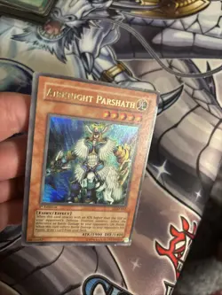 (29) Yugioh Airknight Parshath LOD-062 Ultra Rare 1st Ed MP - Image 5