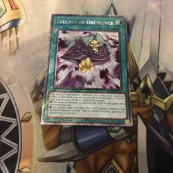 Lullaby of Obedience RA04-EN085 - Platinum Secret Rare 1st Ed NM Yugioh - Image 1