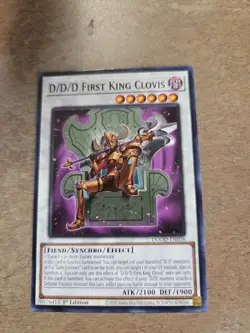 Yugioh! Doom Of Dimensions - D/D/D First King Clovis - Image 1