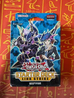 YUGIOH STARTER DECK LINK STRIKE 1ST EDITION SEALED - Image 1