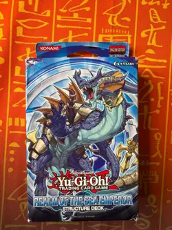 YUGIOH STRUCTURE DECK REALM OF THE SEA EMPEROR 1ST EDITION SEALED - Image 1