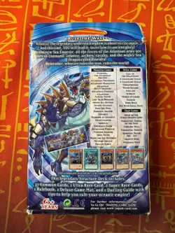 YUGIOH STRUCTURE DECK REALM OF THE SEA EMPEROR 1ST EDITION SEALED - Image 2