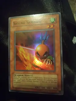 Yugioh Sasuke Samurai PGD-015 1st Edition Super Rare - Image 1