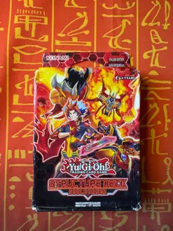 YUGIOH STRUCTURE DECK SOULBURNER 1ST EDITION SEALED - Image 1