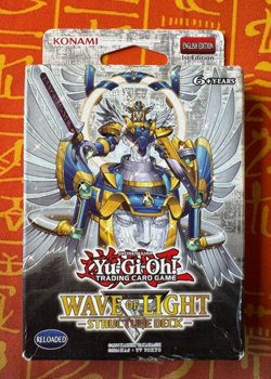 YUGIOH STRUCTURE DECK RELOADED WAVE OF LIGHT 1ST EDITION SEALED - Image 1