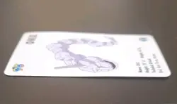 KFC promo 1998 Nintendo Pokemon Onyx Mini Card #95 vintage applause - Image 3