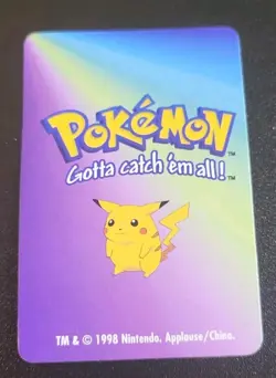 KFC promo 1998 Nintendo Pokemon Onyx Mini Card #95 vintage applause - Image 4