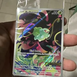 Pokemon Card Bulbasaur 133/132 - Mega Evolution Stamped Promo Sealed - Image 1