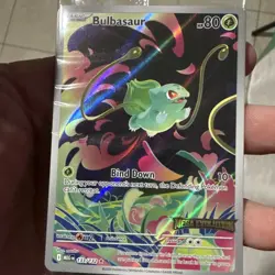 Pokemon Card Bulbasaur 133/132 - Mega Evolution Stamped Promo Sealed - Image 3