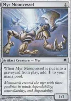 MTG magic cards 1x Myr Moonvessel - Foil Darksteel NM-Mint, English - Image 1
