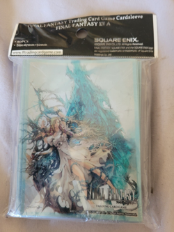 Final Fantasy Trading Card Game XIV A 60 x Official Card Sleeves NEW and Sealed - Image 1