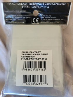 Final Fantasy Trading Card Game XIV A 60 x Official Card Sleeves NEW and Sealed - Image 2