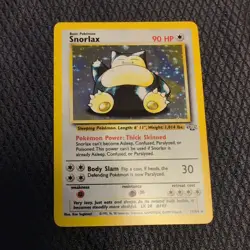 Snorlax Holo Rare 11/64 | Jungle Set | Vintage WOTC 1999 Pokemon Card Near Mint - Image 1