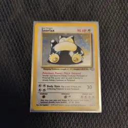 Snorlax Holo Rare 11/64 | Jungle Set | Vintage WOTC 1999 Pokemon Card Near Mint - Image 3