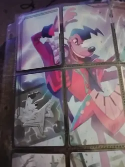 Disney Lorcana Fabled Powerline Puzzle Art Cards Full Set - Image 2