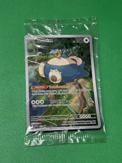 Pokemon TCG Snorlax SVP Black Star Promos 051 Holo Promo Card Factory Sealed - Image 1