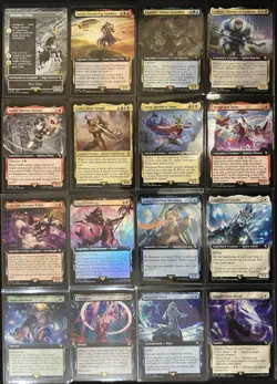 Final Fantasy MTG Commander 16 Card Mixed Lot Foils Celes 1 Terra 186 - Image 1