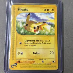 Pokemon Pikachu Card Collection Set w/ Gold Plated Card - Image 5