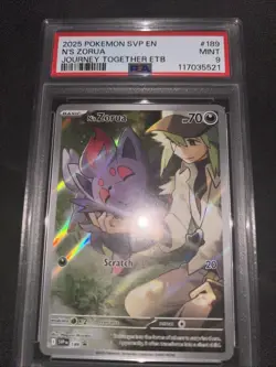 N's Zorua 189 Sv: Scarlet & Violet Promo Cards Holo - Image 1