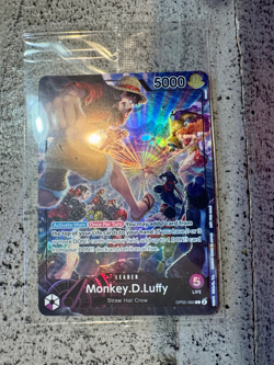 One Piece Card Game TCG Monkey D. Luffy Leader PSA Promo Card OP05-060 English - Image 2