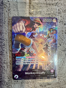 One Piece Card Game TCG Monkey D. Luffy Leader PSA Promo Card OP05-060 English - Image 3