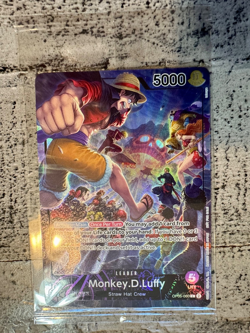 One Piece Card Game TCG Monkey D. Luffy Leader PSA Promo Card OP05-060 English - Image 4