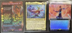 Final Fantasy MTG Commander 16 Card Mixed Lot Foils Terra, Herald of Hope 186 - Image 2