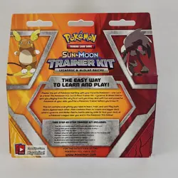 Pokemon TCG: Sun & Moon Trainer Kit Lycanroc & Alolan Raichu Card Game SEALED 820650802102 - Image 2