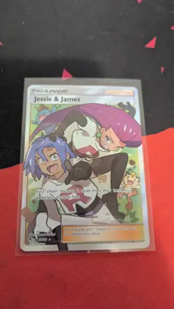 Jessie & James (Full Art) 68/68 Hidden Fates Holo Pokemon Cards TCG NM - Image 1