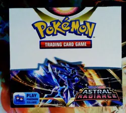 Pokemon Astral Radianc EMPTY Booster Box No Cards Display Box Only - Image 1
