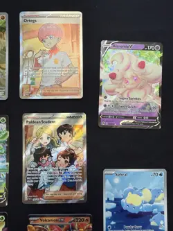 Pokemon Card Lot 17 Cards Ex, Full Art, Illustration Rare - Image 4