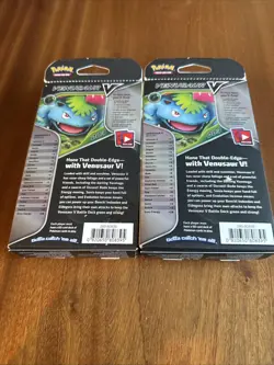 Pokemon TCG: V Battle Deck - VENUSAUR V (2 packs of 60-Card Deck) - New!! - Image 2