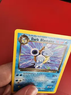 Dark Blastoise Team Rocket #20/82 NON-HOLO Rare Pokemon Card WotC c496 - Image 3