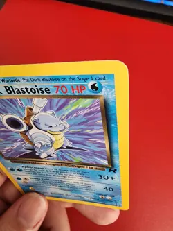 Dark Blastoise Team Rocket #20/82 NON-HOLO Rare Pokemon Card WotC c496 - Image 4