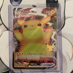 MINT!!! Pikachu VMAX SWSH062 SWSH: Sword & Shield Promo Cards Holo - Image 1