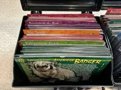 98% COMPLETE Weird n Wild Creatures LOT 1800+ (~892 Info, ~950 Trading Cards) - Image 2