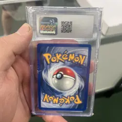 CGC 9 MINT Entei 2001 Black Star Movie Promo 34 Reverse Holo Pokemon Card - Image 2