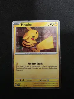 PIKACHU - 051/162 - PROMO HOLO - POKEMON CARD - Image 1