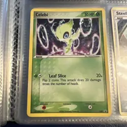 2005 POKEMON BLACK STAR PROMO CELEBI HOLO CARD 029 NM - Image 2