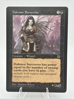 Dakmor Sorceress Portal Second Age Near Mint NM MTG Magic Card - Image 1