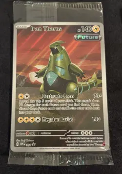 Pokemon TCG Iron Thorns 098 Scarlet & Violet Promo Holo Card Sealed - Image 1