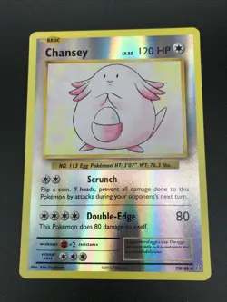 Chansey REVERSE HOLO RARE 70/108 Pokemon TCG XY Evolutions Card NM 2016 - Image 1