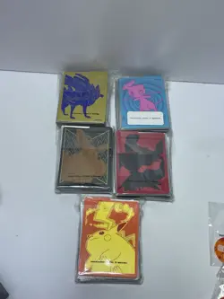 Lot Of Pokemon Dice Coins Markers card sleeves trainer box Pokemon accessories - Image 3