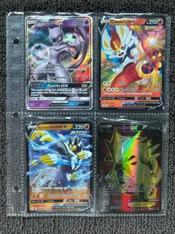 pokemon cards lot Of 32 Cards Mewtwo Cinderace Urshifu Tyranitar Incineroar Etc - Image 2