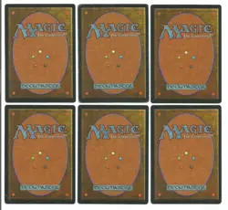 Lot x 6 Black cards - Mirage - Magic MtG 1996 - NM/M - Image 2
