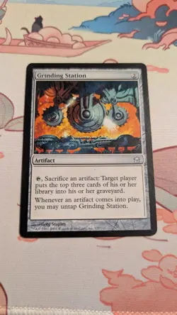 Grinding Station Fifth Dawn Light Play MTG Magic the Gathering - Image 1
