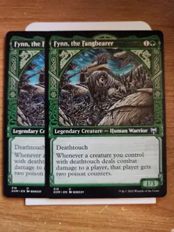 Fynn, the Fangbearer NM x2 SHOWCASE Kaldheim MTG FREE SHIPPING - Image 1