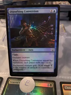 MTG Disturbing Conversion - Foil NM-Mint March of the Machine - Image 1
