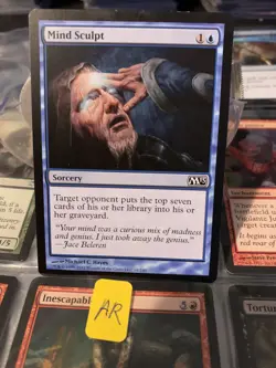 MTG 1x Mind Sculpt x1 LP Magic 2013 - Image 1